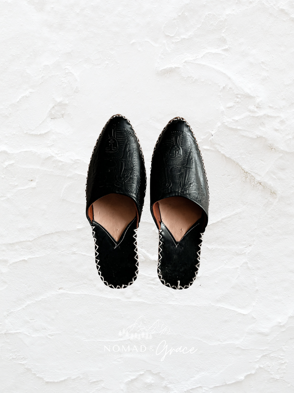 Hand-Sewn Imported Egyptian Leather Shoes-9