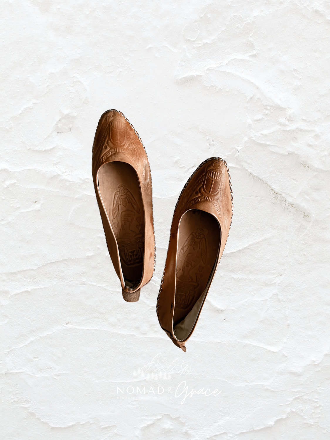 Hand-Sewn Imported Egyptian Leather Shoes-8