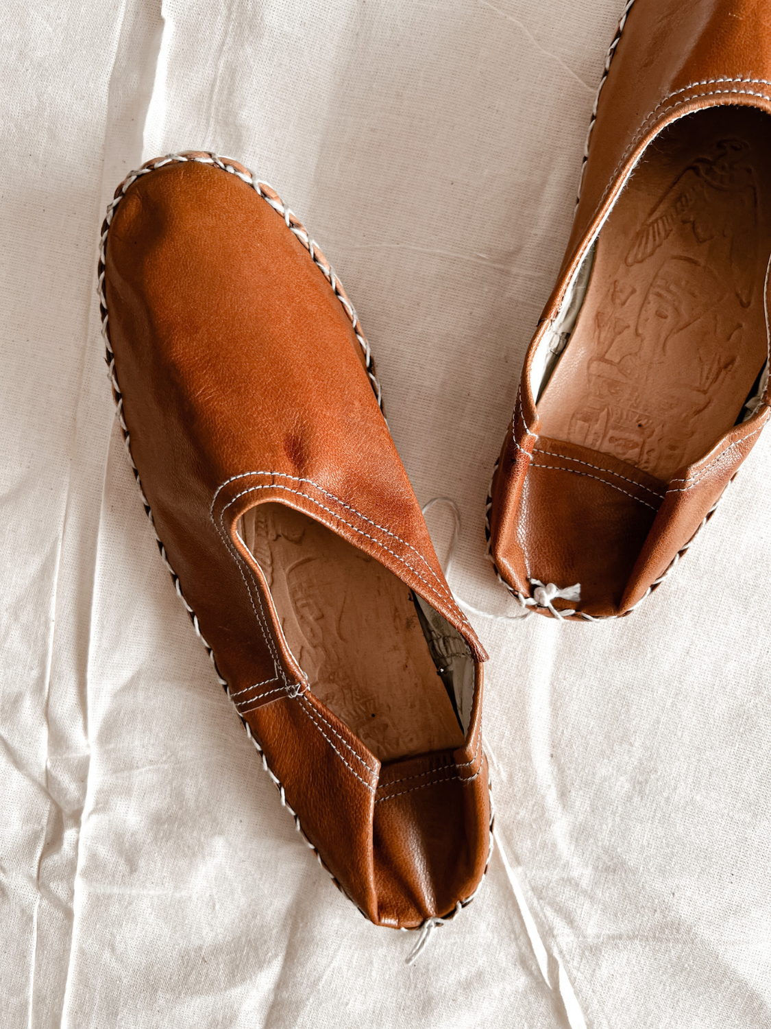 Hand-Sewn Imported Egyptian Leather Shoes-zoom-6