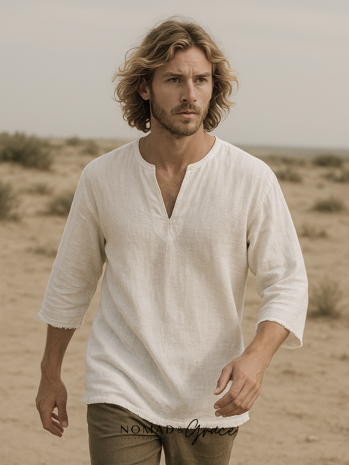 Nassir 3 Quarter Sleeve Tunic-zoom-2