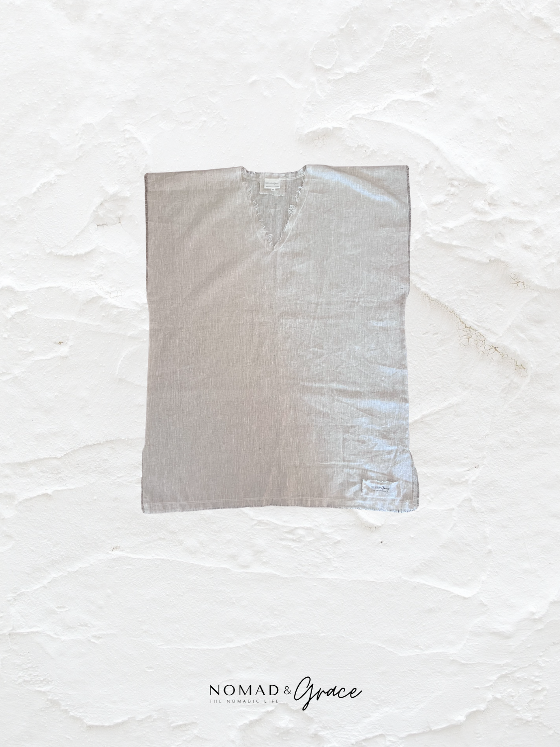 Faiz Sleeveless Linen Shirt-5