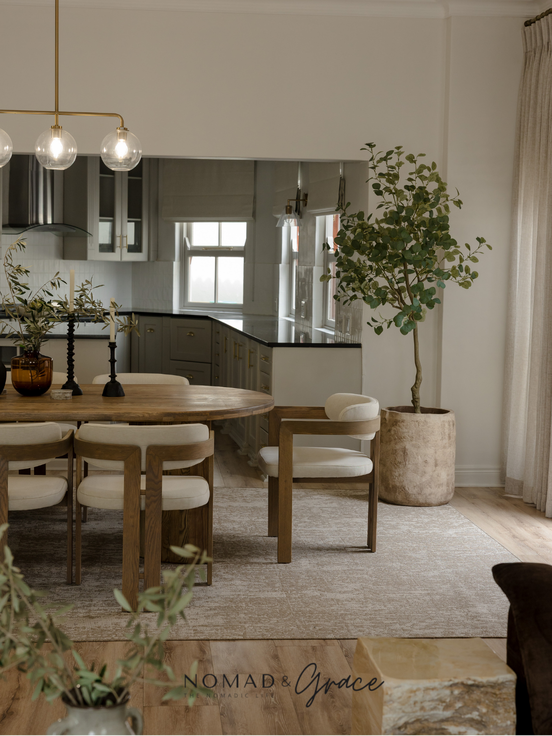 The Gotti Solid Oak Dining Chair-zoom-6