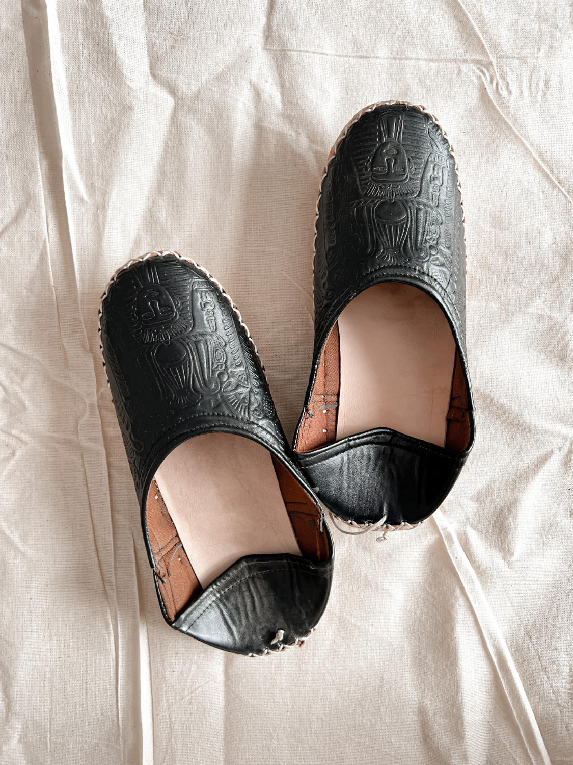 Hand-Sewn Imported Egyptian Leather Shoes-zoom-13