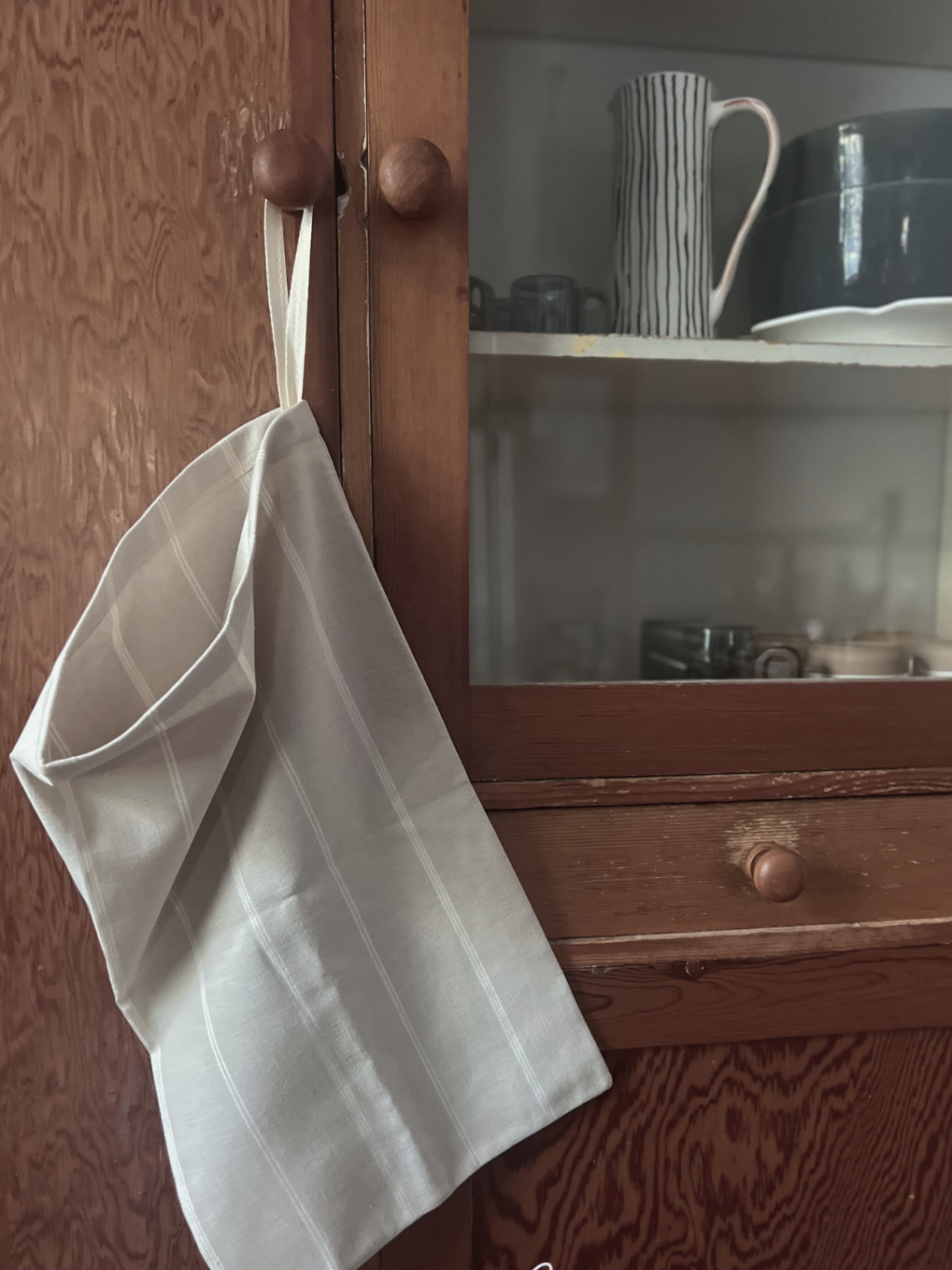 Nomad and Grace Peg Holder | Classic Cotton Stripe