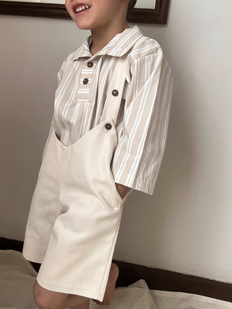 Suspender Shorts {Crème brûlée}-zoom-