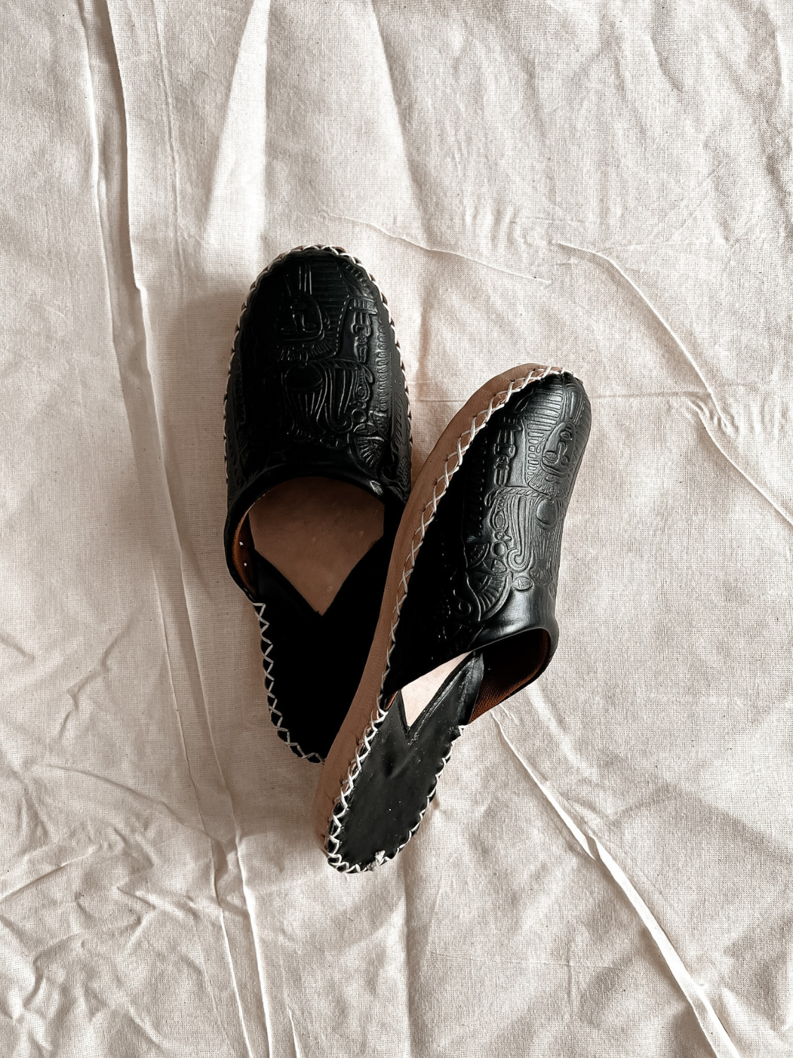 Hand-Sewn Imported Egyptian Leather Shoes-zoom-10