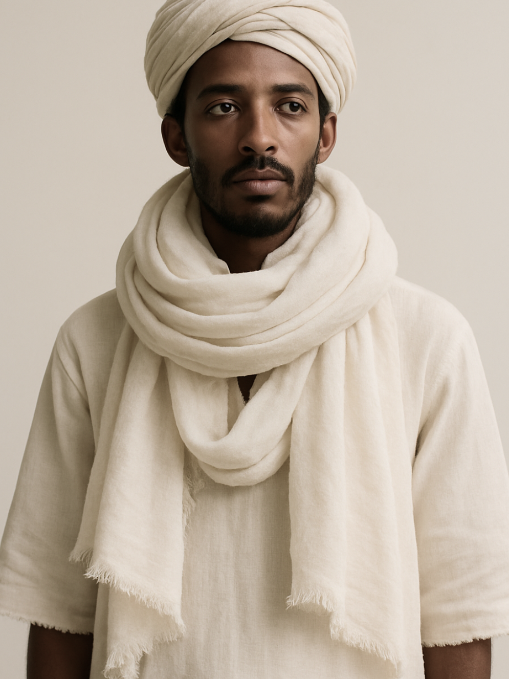 Nomad Raw-Edge Scarf