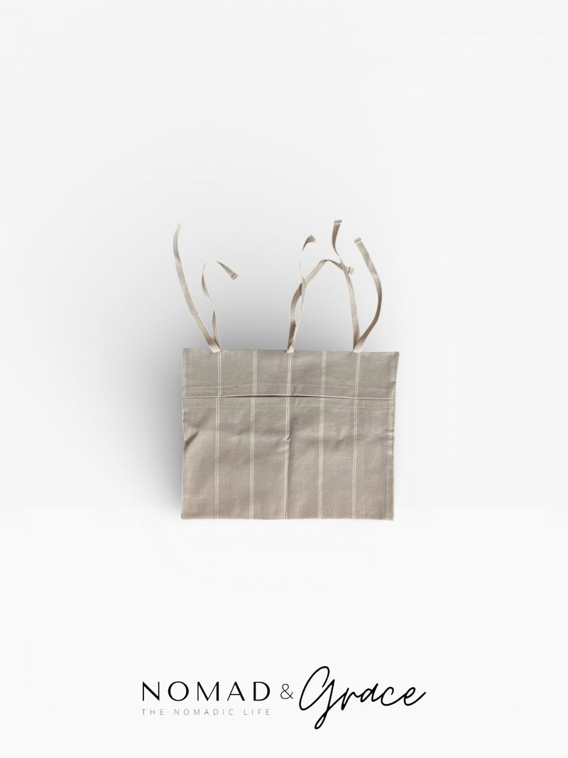 Nomad and Grace Peg Holder | String Cotton Stripe-zoom-