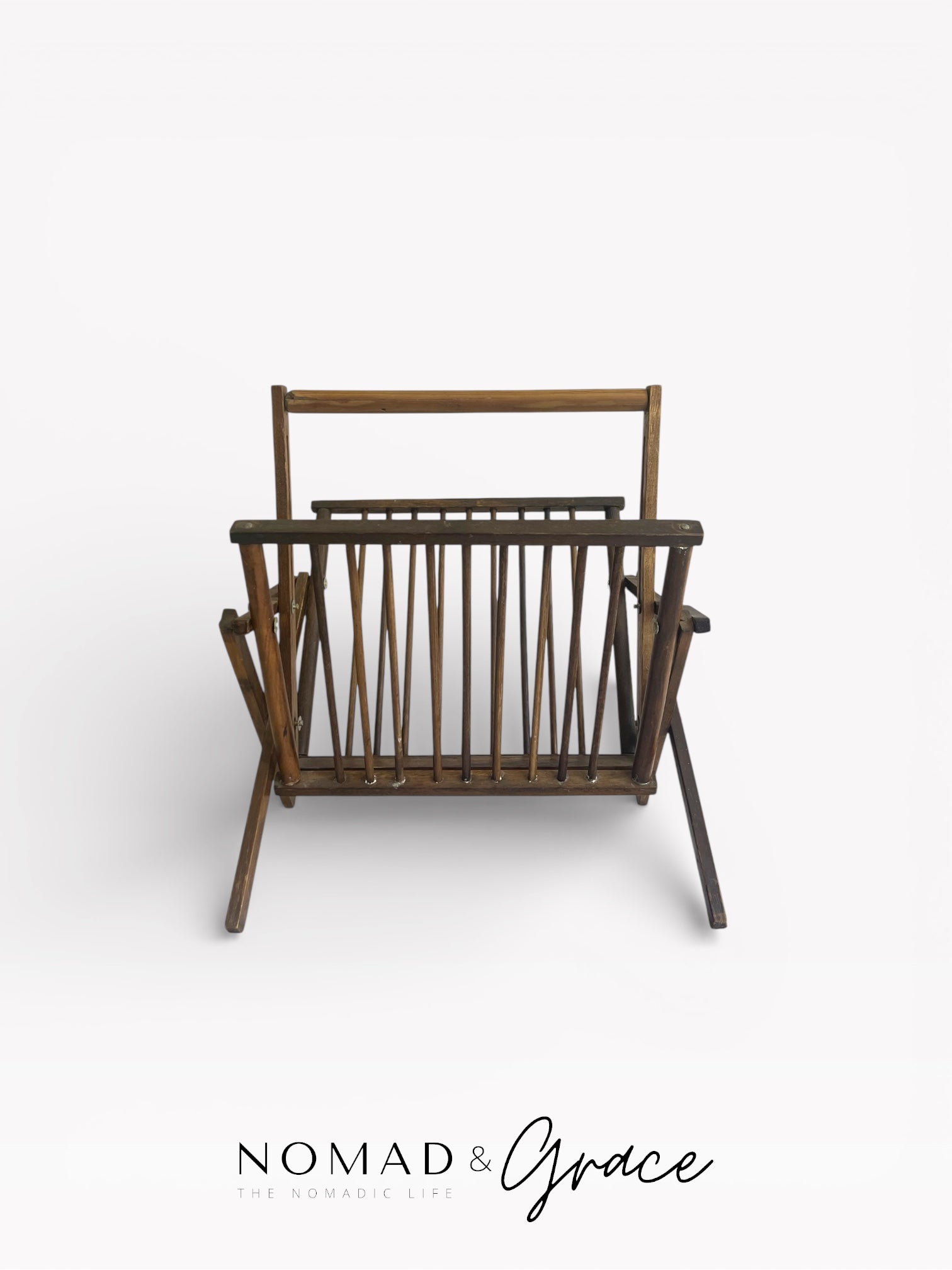 Michelle Vintage Book Rack