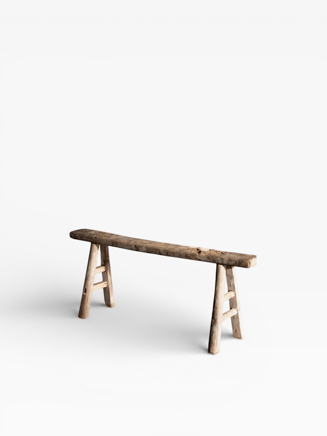 Rustic Reclaimed Bench Thin