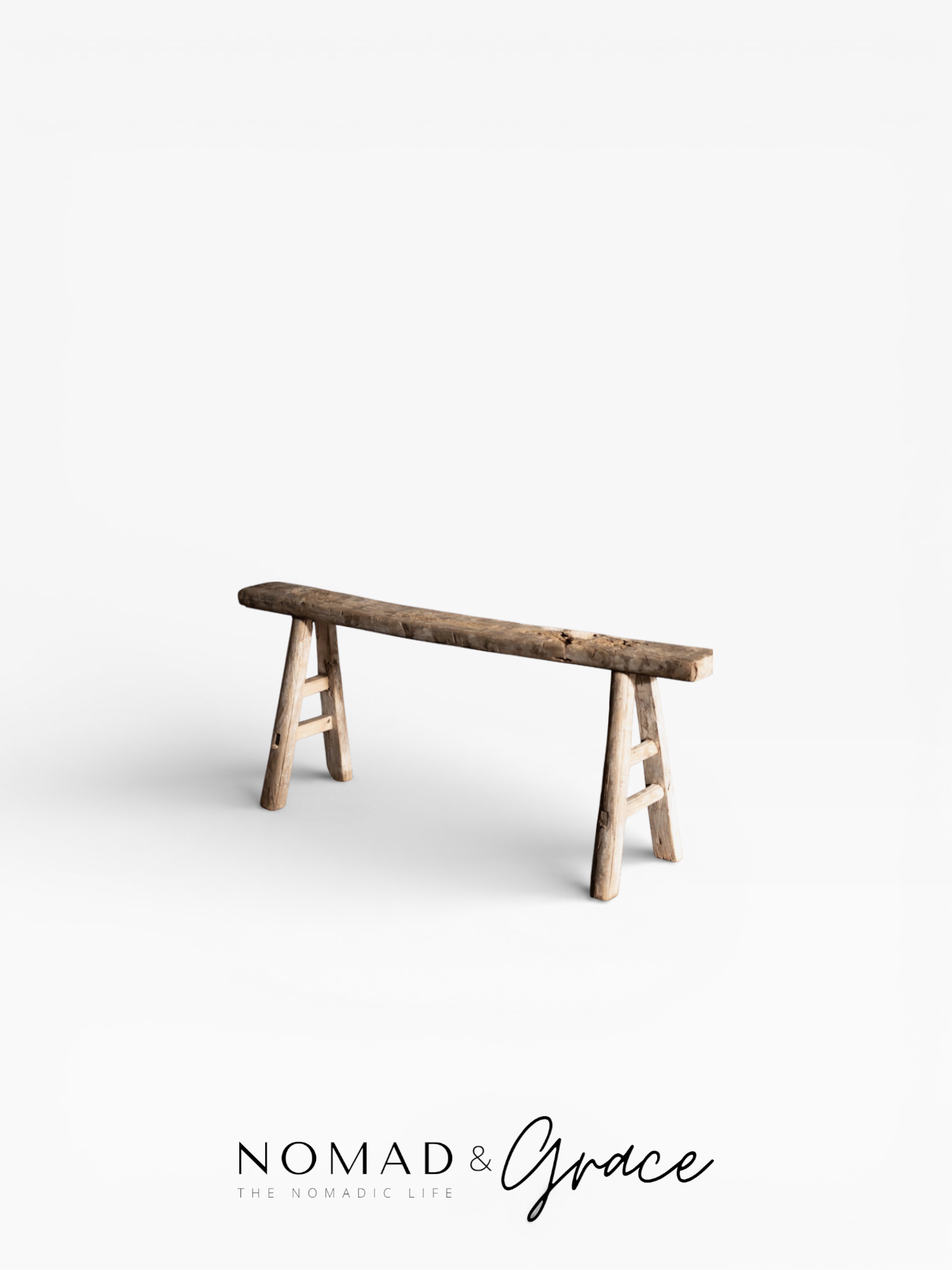 Rustic Reclaimed Bench Thin-1