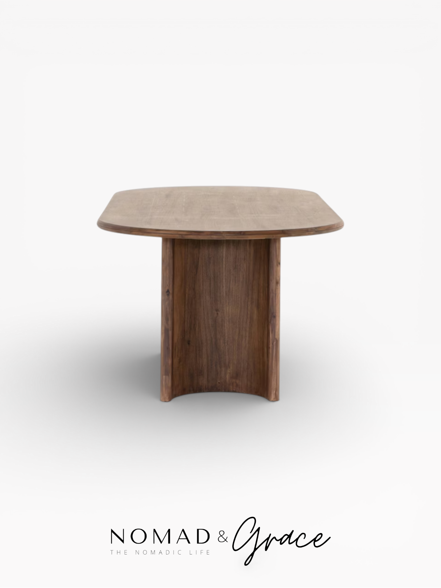 Sakin (ساكن) Solid Oak Dining Table (8-10 Seater)-zoom-10