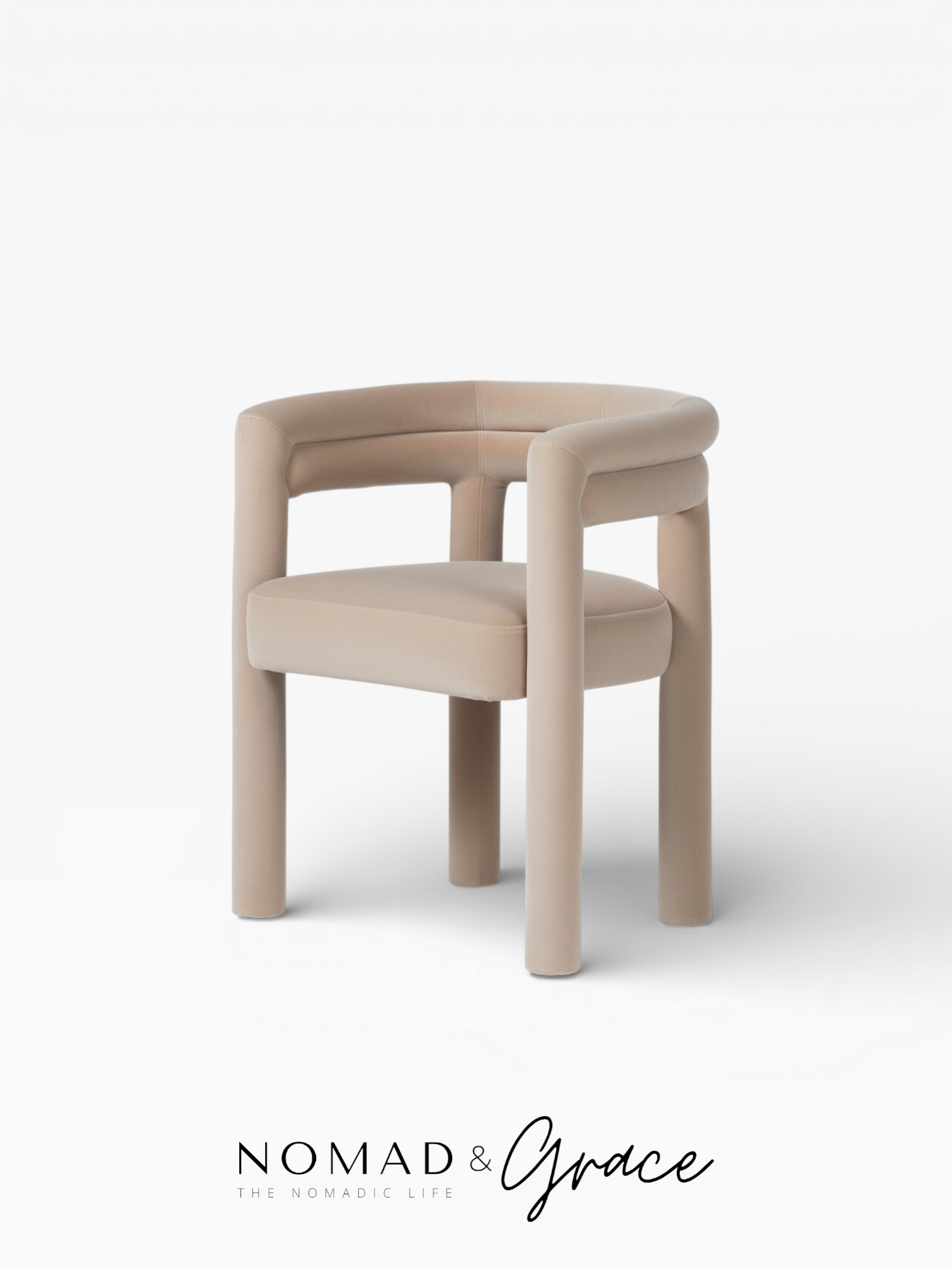 Salwā (سلوى) Upholstered Dining Chair-3