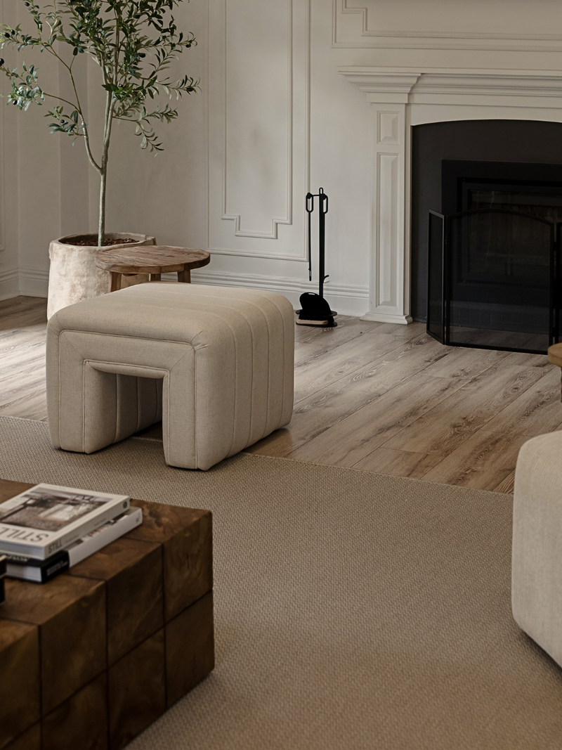 Naim (Naʿīm) Upholstered Ottoman-zoom-