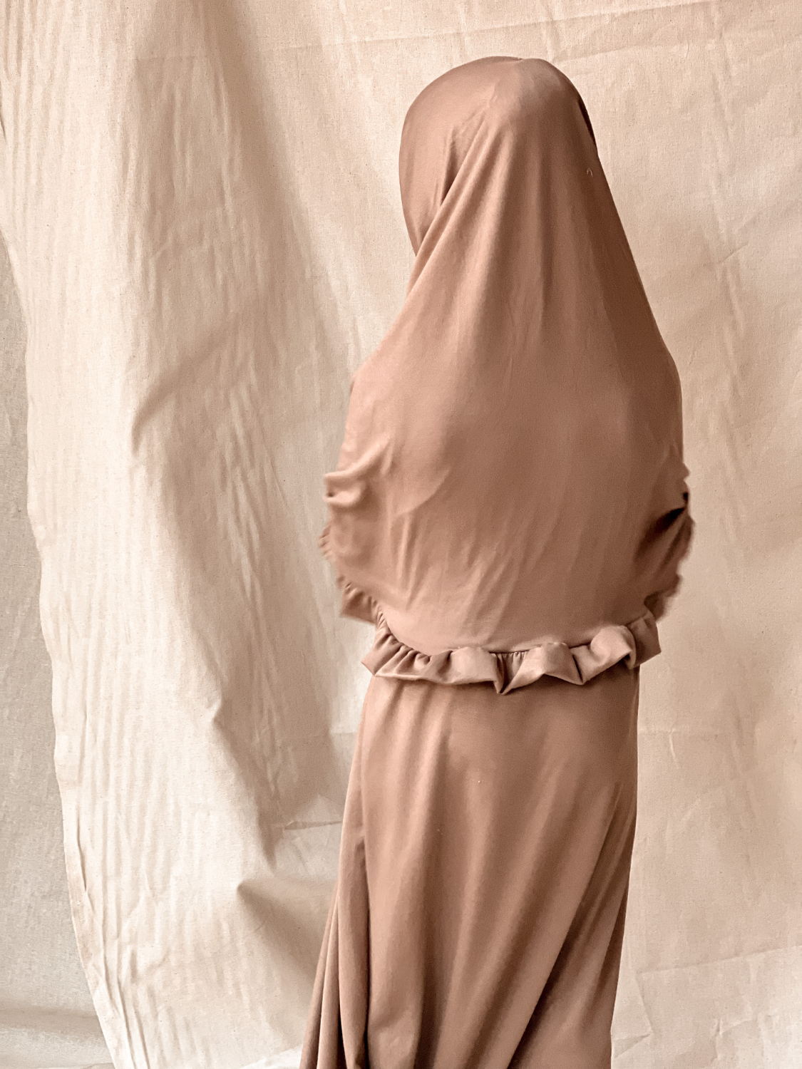 Mini-Muslimah Matching Abaya + Frill Burka Set - Nomad & Grace SA Nomad & Grace SA