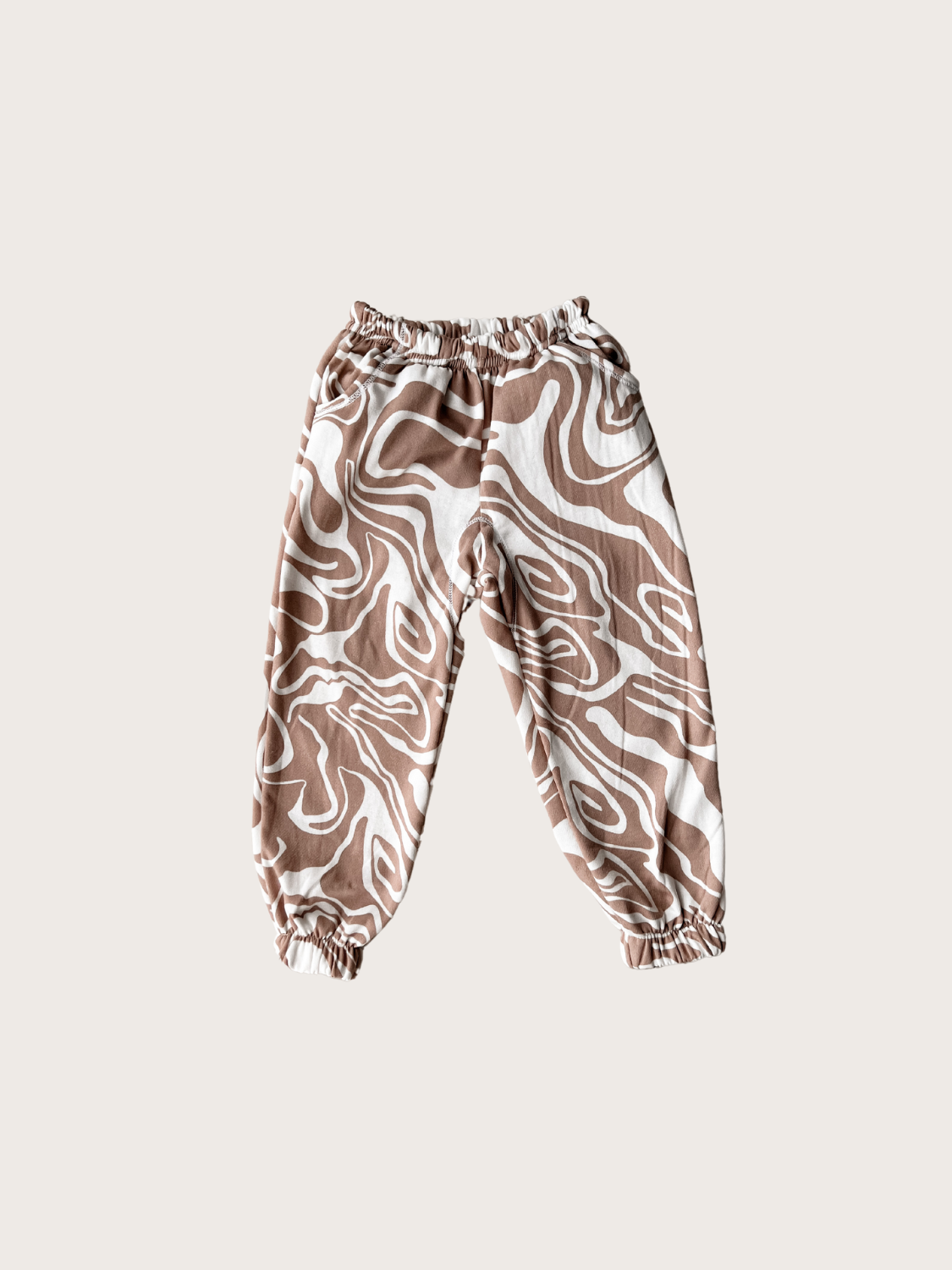 Winter tracks {All-Around Print - Beige and White}