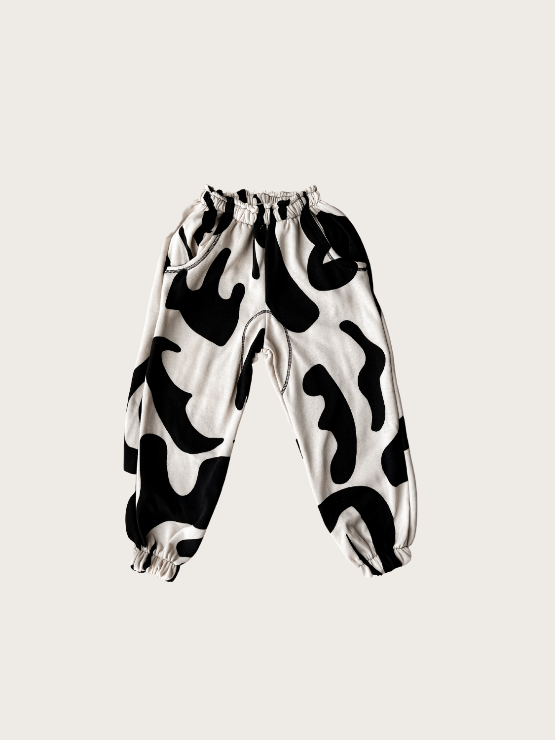 Winter tracks {All-Around Print - Black and Cream}-1