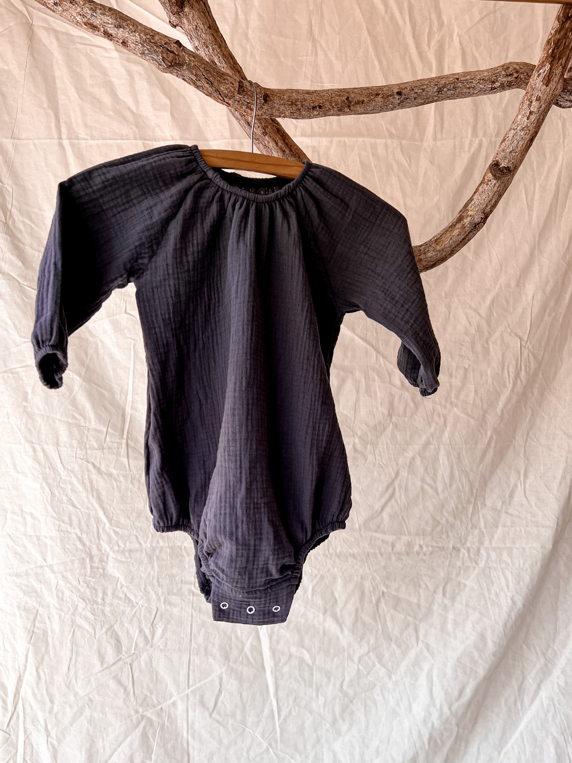 Nesa Romper {Slate} - Nomad & Grace SA Nomad & Grace SA