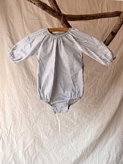 Nesa Romper {Grey Gingham} - Nomad & Grace SA Nomad & Grace SA