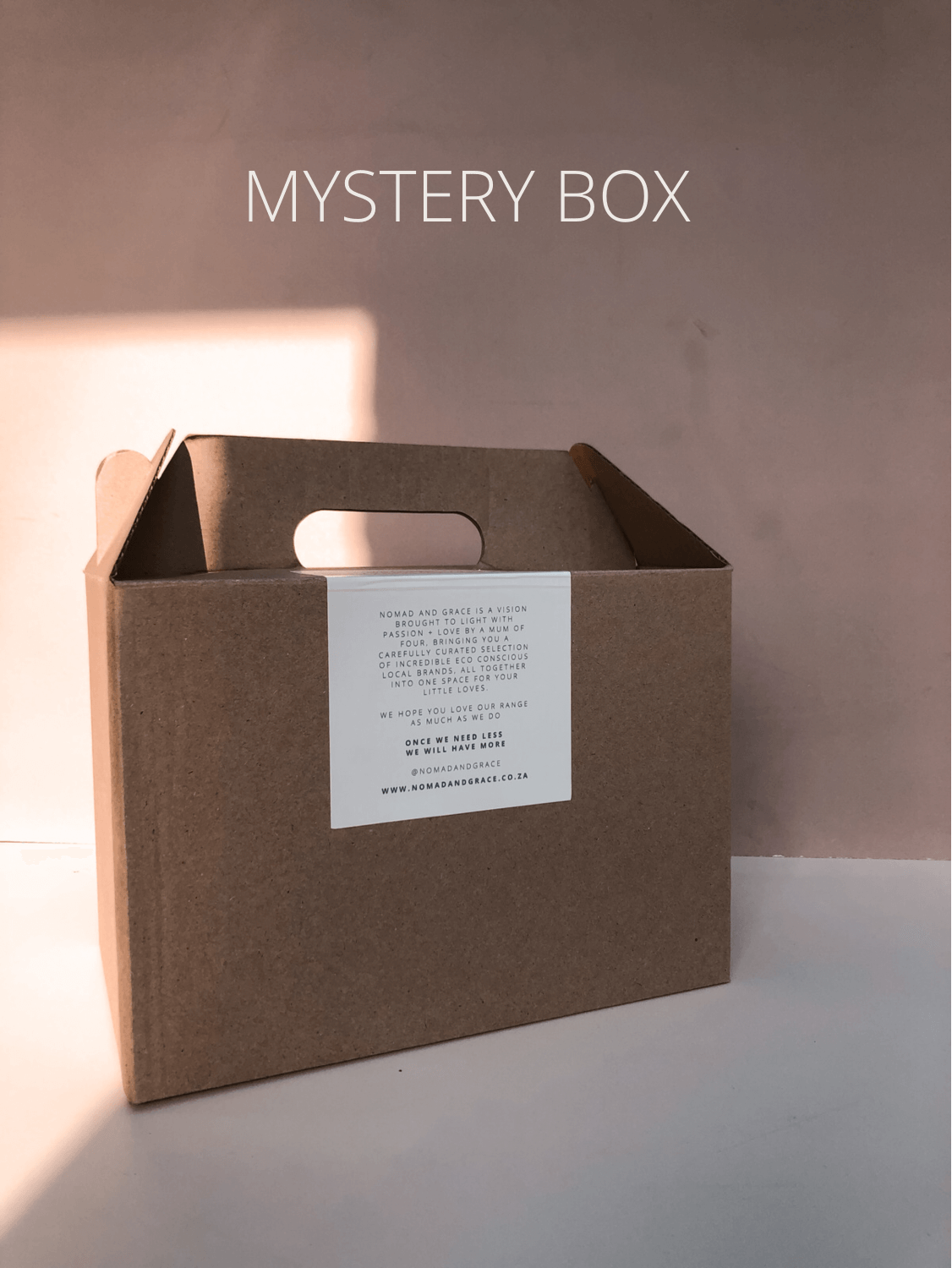 MYSTERY BOX - Nomad & Grace SA Nomad & Grace SA